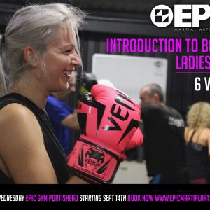 Ladies only introduction to boxing course